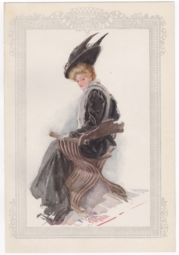 Bachelor Belles by Harrison Fisher (1908)